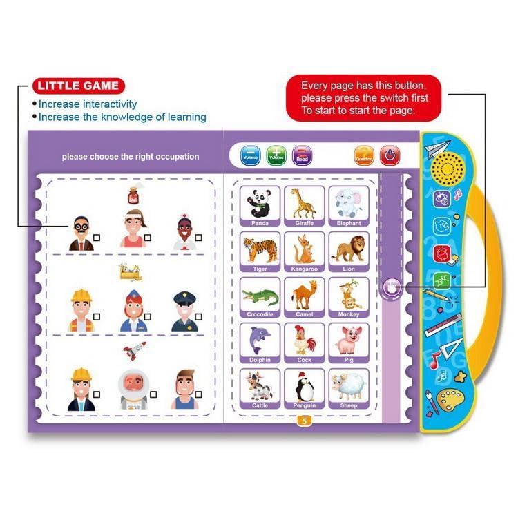 E Book for Kids Early Education Educational Toys