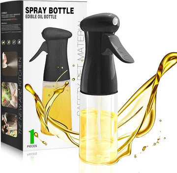 Refillable oil spray bottle for healthy, mess-free cooking