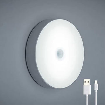 Rechargeable Motion Sensor LED Night Light with USB Charging