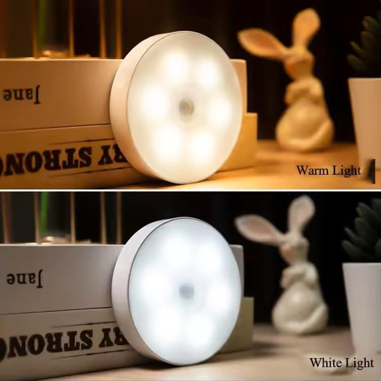 Rechargeable Motion Sensor LED Night Light with USB Charging