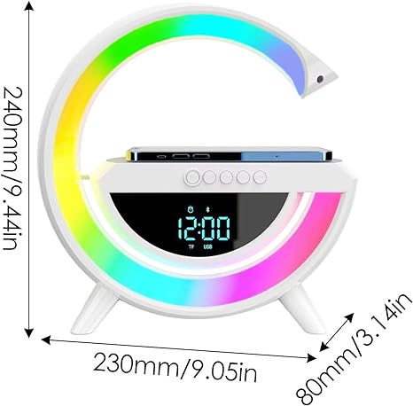 Multifunctional Wireless Speaker with Ambient Lights🌟🔊