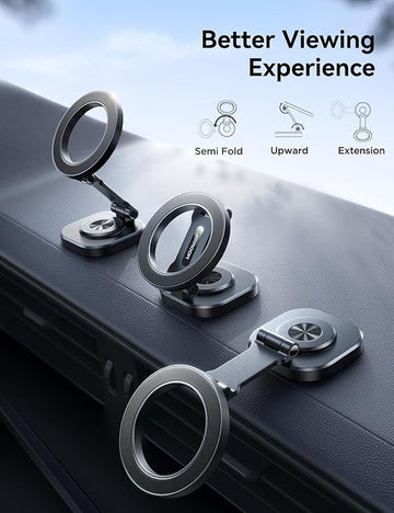 Magnetic 360° Adjustable Foldable Car Phone Holder