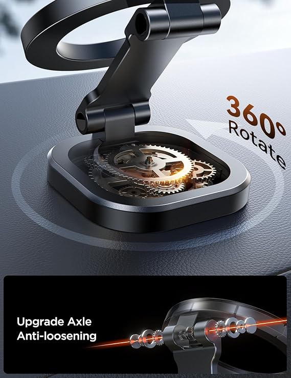 Magnetic 360° Adjustable Foldable Car Phone Holder