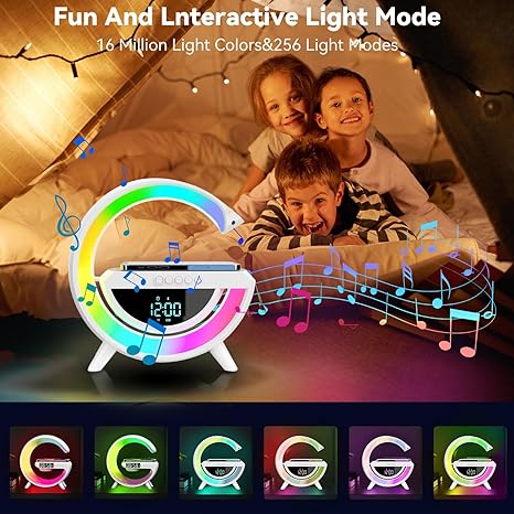 Multifunctional Wireless Speaker with Ambient Lights🌟🔊