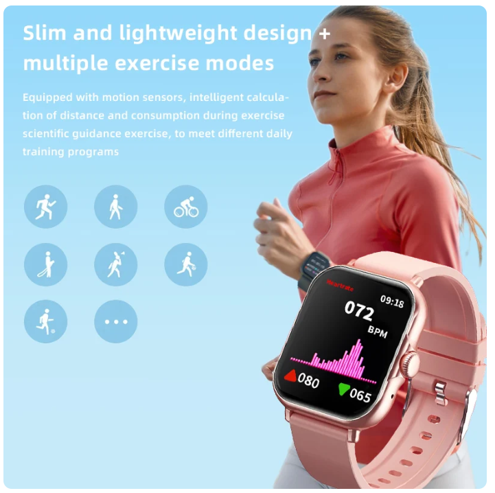 A58 5-in-1 Women’s Luxury Smart Watch Gift Set
