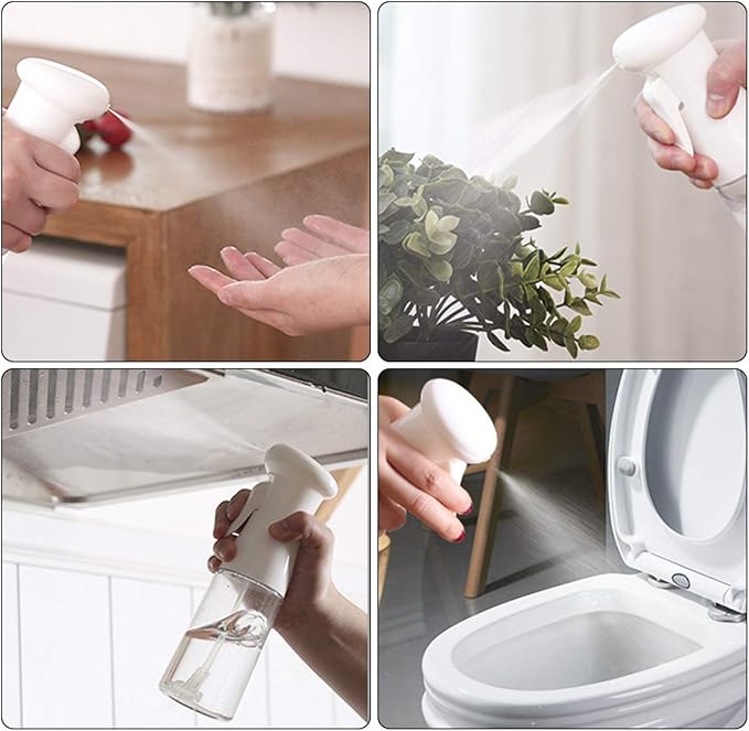 Refillable oil spray bottle for healthy, mess-free cooking