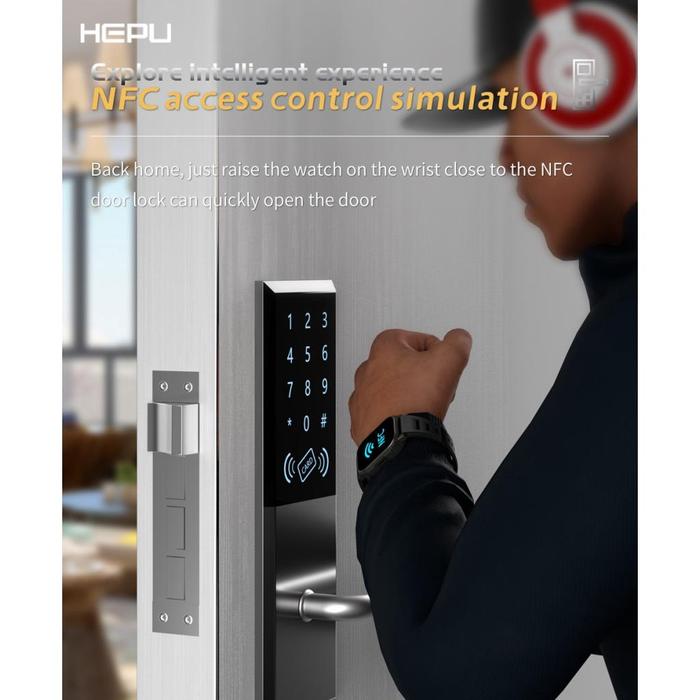HEPU Smartwatch with Fitness Tracker – Bluetooth Call, Heart Rate & Sports Modes